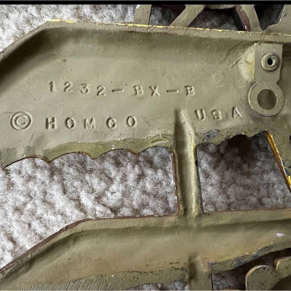 Vintage Sexton Homco 1975 Set Of 3 Airplanes Bi-Planes Cast Metal Wall Art - Picture 6 of 7